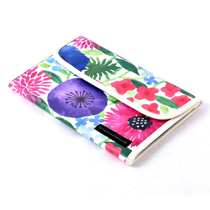 Multi Case/Mother and Child Notebook Case Bellows Type Petit Fleur 