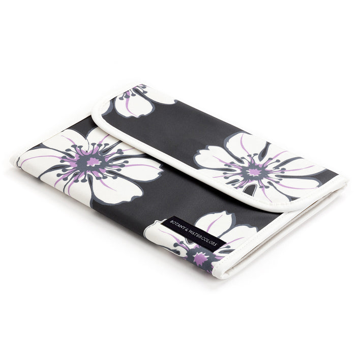 Multi Case/Mother and Child Notebook Case Bellows Type White Blossom 