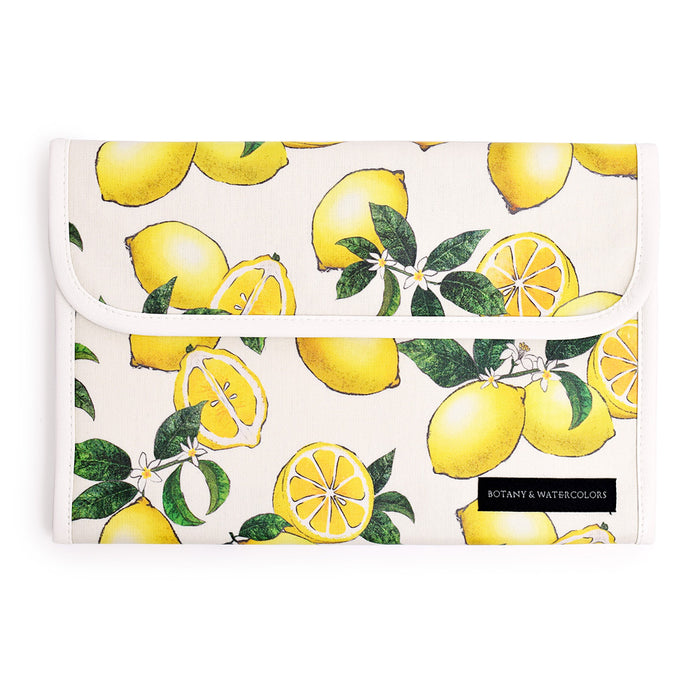 Multi Case/Mother and Child Notebook Case Bellows Type Citrus Lemon 