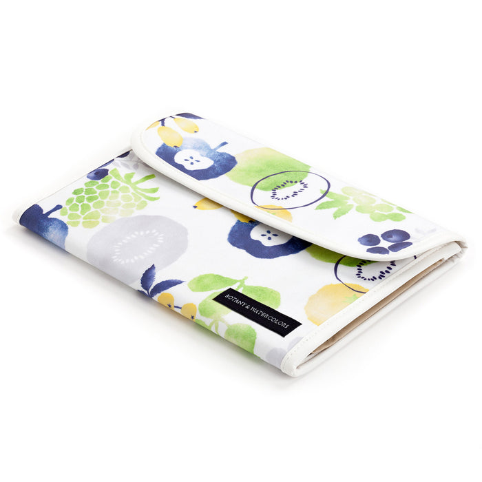 Multi case/mother and child notebook case bellows type fruit in bloom 