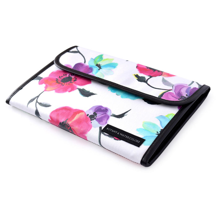 Multi Case/Mother and Child Notebook Case Bellows Type Anemone Noir 