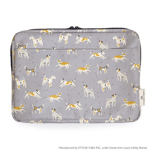 LAURA ASHLEY PC CASE 13.3 inch DOGS 