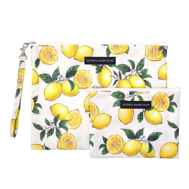 Mesh Pouch Set Citrus Lemon — COLORFUL CANDY STYLE